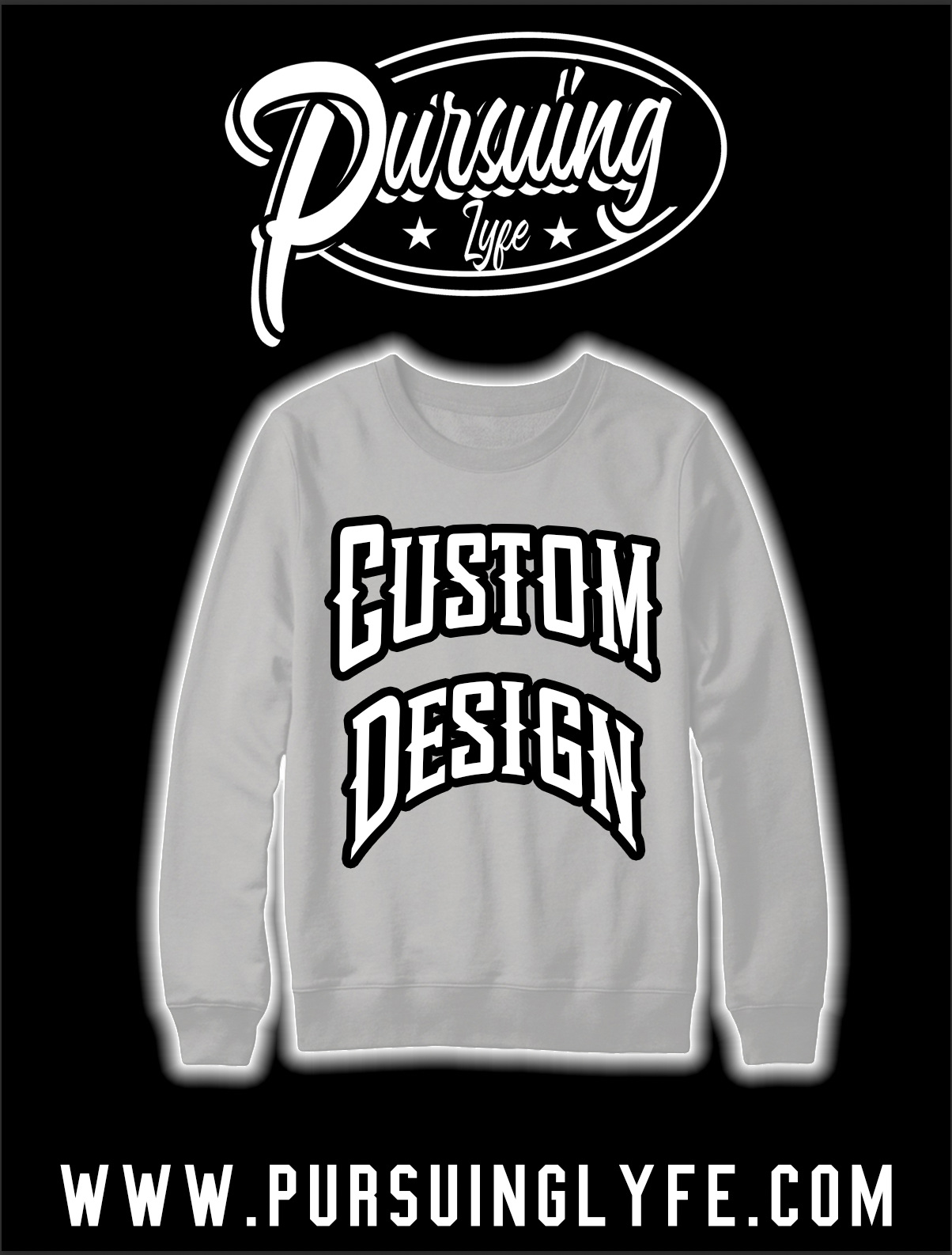 Custom crewneck