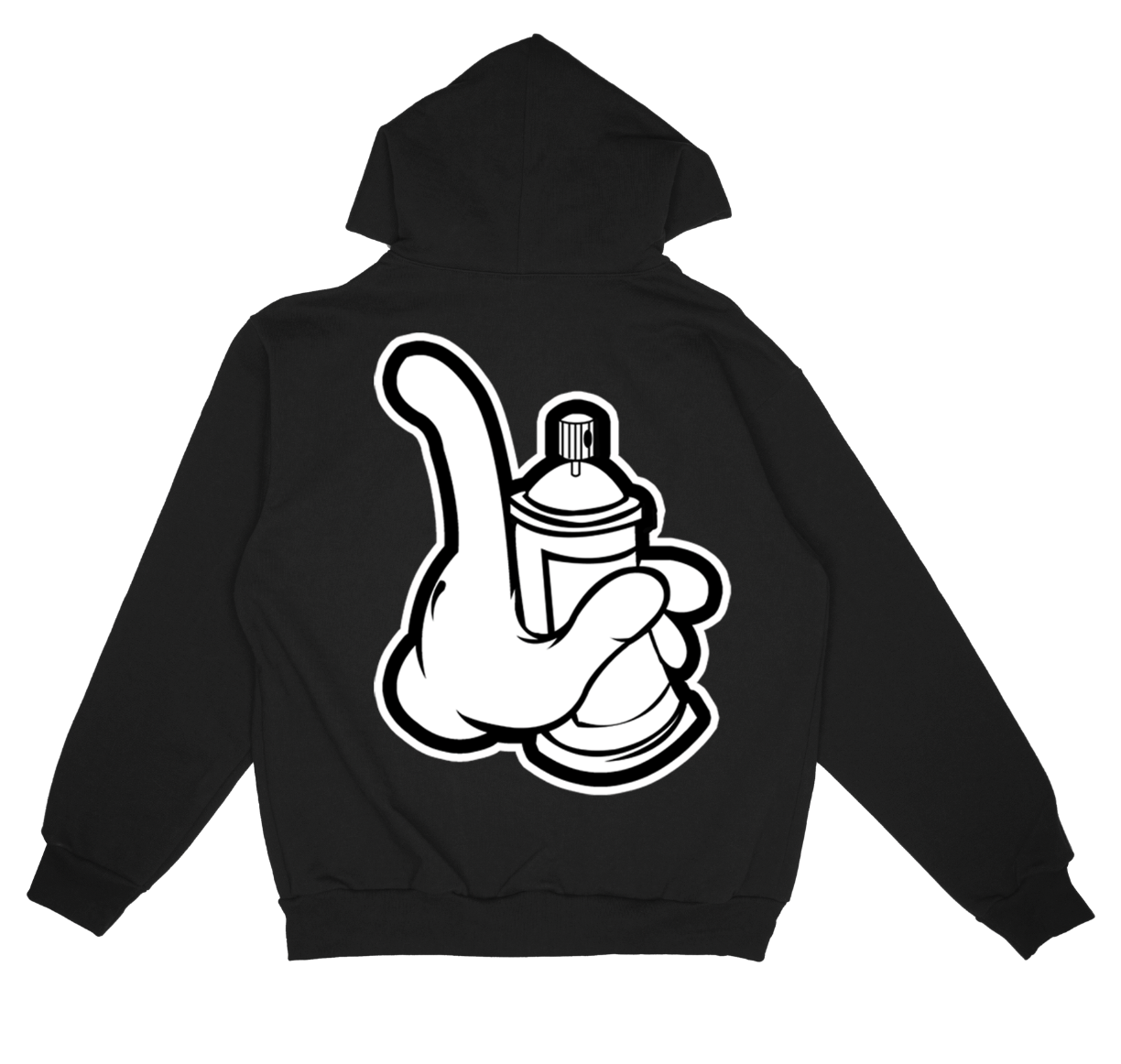 Pursuing Lyfe Spray can Hoodie